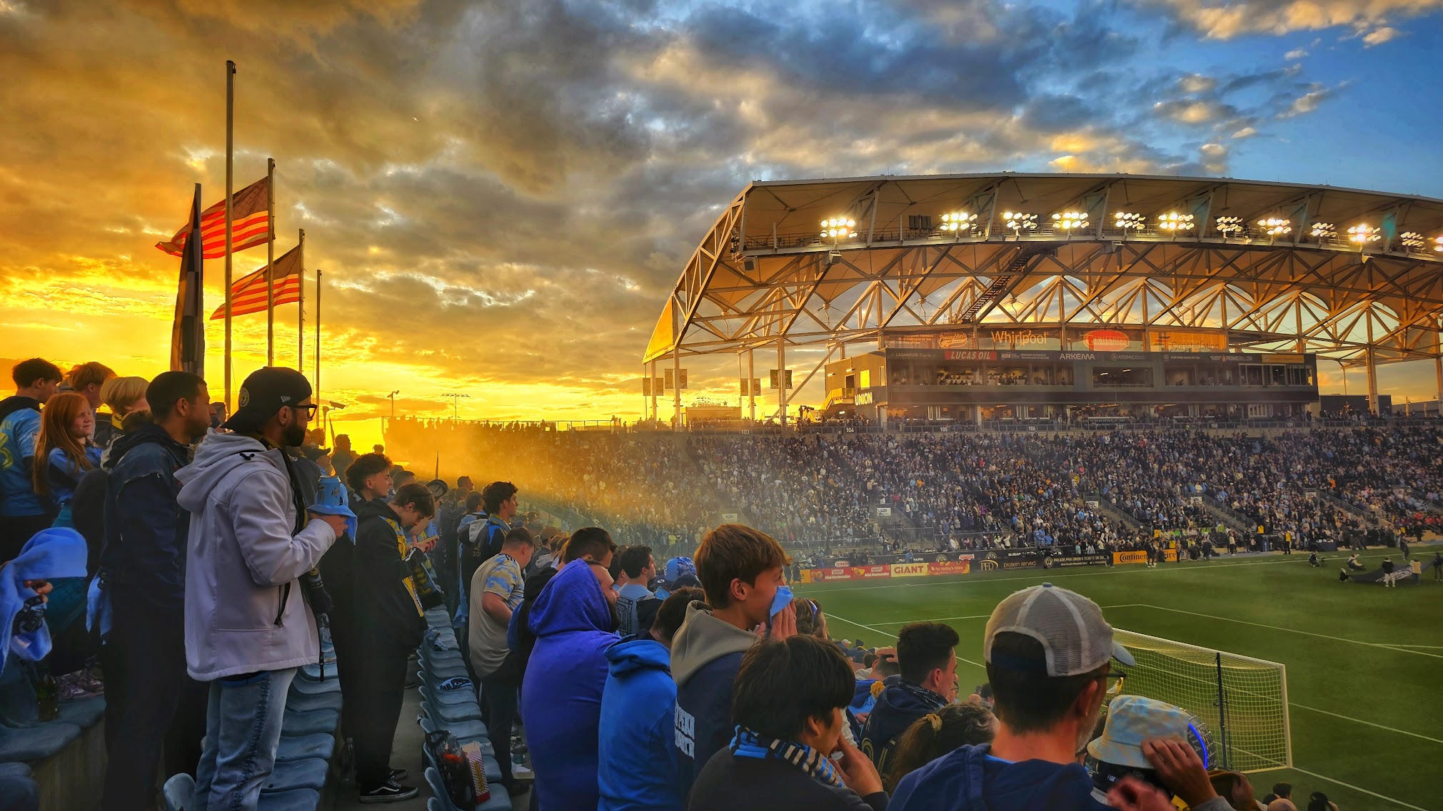 Subaru Park, home of the Philadelphia Union in Chester, PA